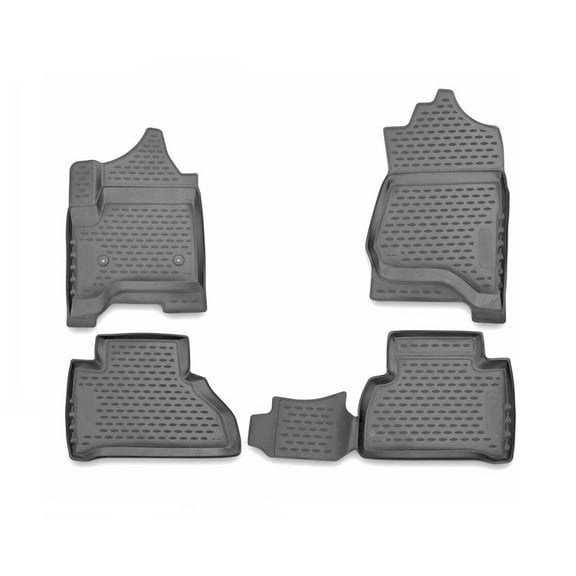 OMAC Floor Mats Liner for GMC Yukon 2015-2020 Gray TPE All-Weather 4 Pcs