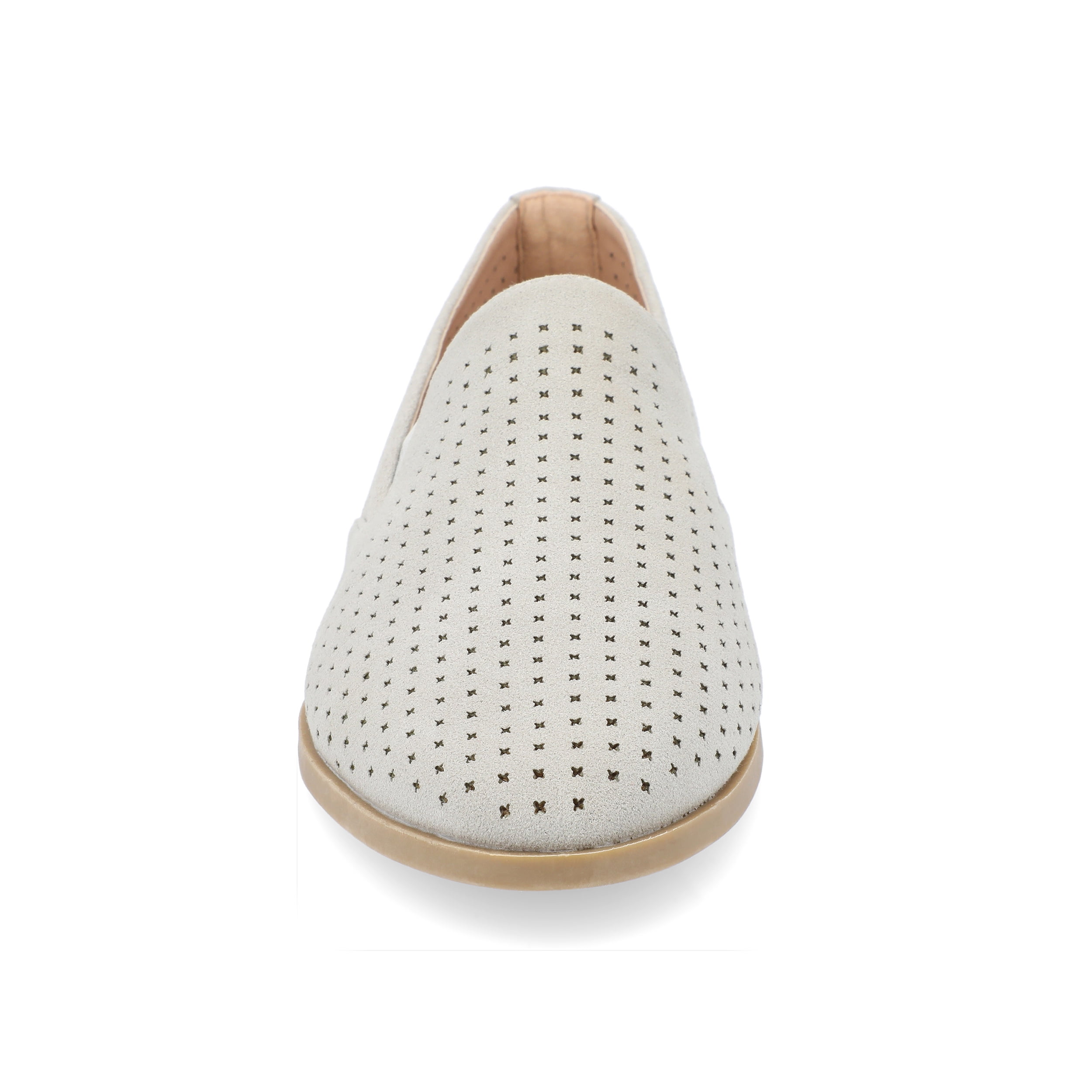 Journee Womens Lucie Slip On Almond Toe Loafer Dress Flats, Widths Available