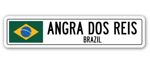 ANGRA DOS REIS BRAZIL Street Sign 
