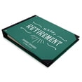 thumbnail image 2 of Darling Souvenir Green Text Hardbound Cover Personalized Printed Retirement PartyGuestbookMemory Messagebook-7 x 9 Inches, 2 of 5