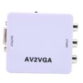 thumbnail image 3 of Mini AV to VGA 1920x1080 Adapter Transverter HD Video Converter for PC Laptop DVD, 3 of 8