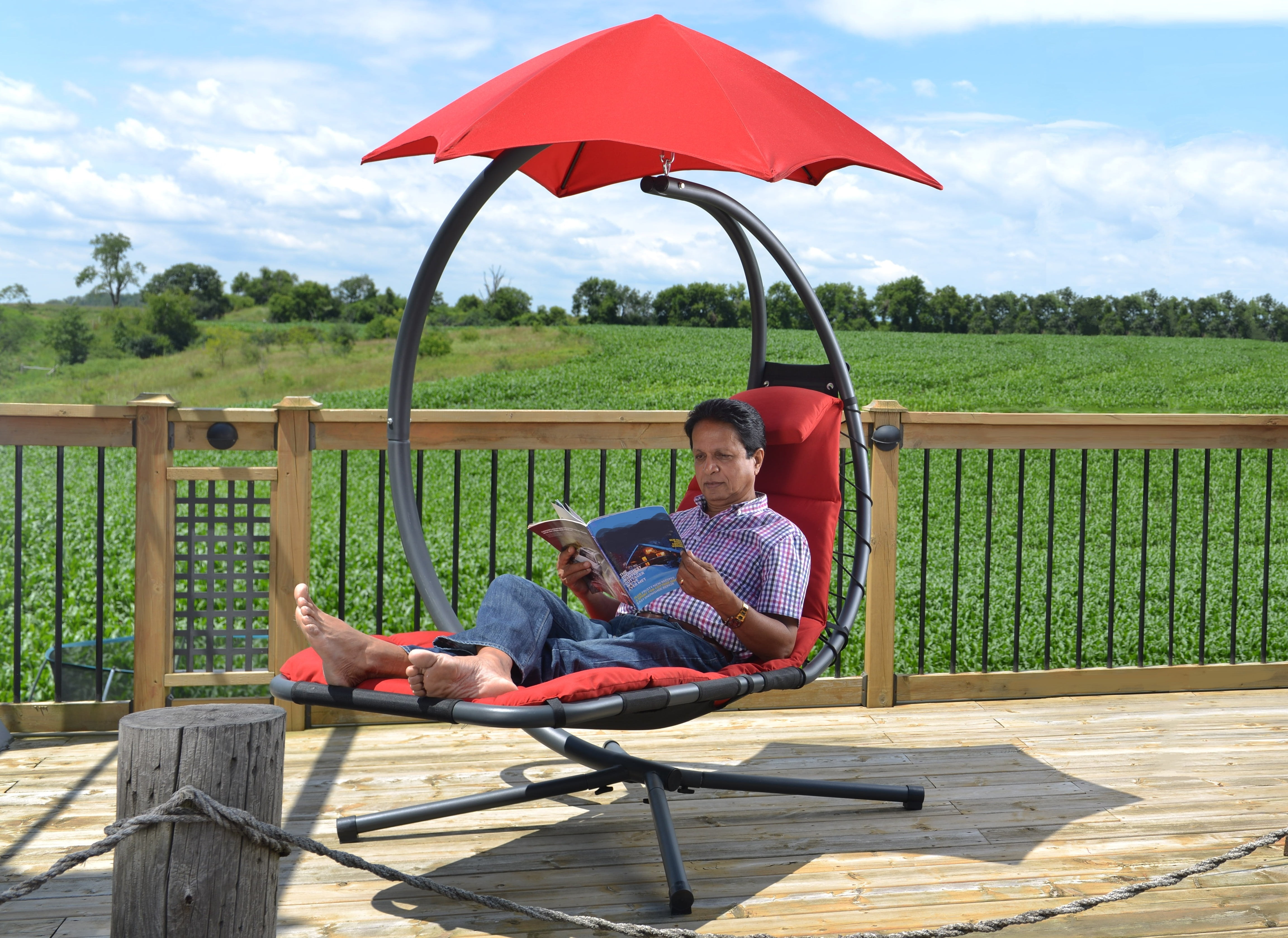 Vivere Original Dream Chair In Cherry Red Com