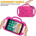thumbnail image 3 of BMOUO Kids Case for iPad 9.7 inch 2018/2017 (6th/5th Generation), iPad Air 2 / Air 1 / Pro 9.7 Protective Case with Shoulder Strap Handle Stand for iPad 6th/5th Gen iPad Air 2 / Air 1 / Pro 9.7, Rose, 3 of 8