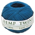 thumbnail image 1 of Hemptopia Hilo de Cáñamo Azul de 1 mm para Manualidades, 1 Pieza, 1 of 3