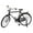 Black, variant on Mini Bike Model Alloy Retro Bicycle Model Collections Vintage Miniature Vehicle Ornament Home Decoration Birthday Gifts
