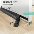 thumbnail image 3 of Under Door Draft Stoppers 36 Inch Grey Door Draft Blocker Draft Stoppers for Bottom of Doors Seal Gap Reduce Wind/Breeze, Cold Air, Dust, Smoke, Door Seal Strips Sweeps, 3 of 14