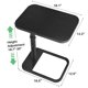 thumbnail image 5 of Kit de Mesa Kitstorack Mejorado para TV con Altura Ajustable Negra, 5 of 9