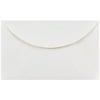 JAM 2Pay Commercial Mini Envelopes, 2 1/2 x 4 1/4, White, 25/Pack