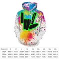 thumbnail image 2 of Share The Love Hoodies for Men Women, Unisex Hooded Sweatshirt, Oversized Pullover with 3D Print, Casual Loose Fit Hoodie, S-6XL, 2 of 8