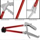 thumbnail image 3 of 70cm Professional Foldable Aluminum Alloy Snake Tongs, 3 of 3