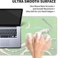 thumbnail image 4 of Matcha Green White Japanese Anime Gaming Mouse Pad XL Cute Kawaii Sage Aesthetic Wave Extended Large Desk Mat Non-Slip Rubber Base Stitched Edge Keyboard Mousepad for PC Office Laptop,31.5×11.8 in, 4 of 6