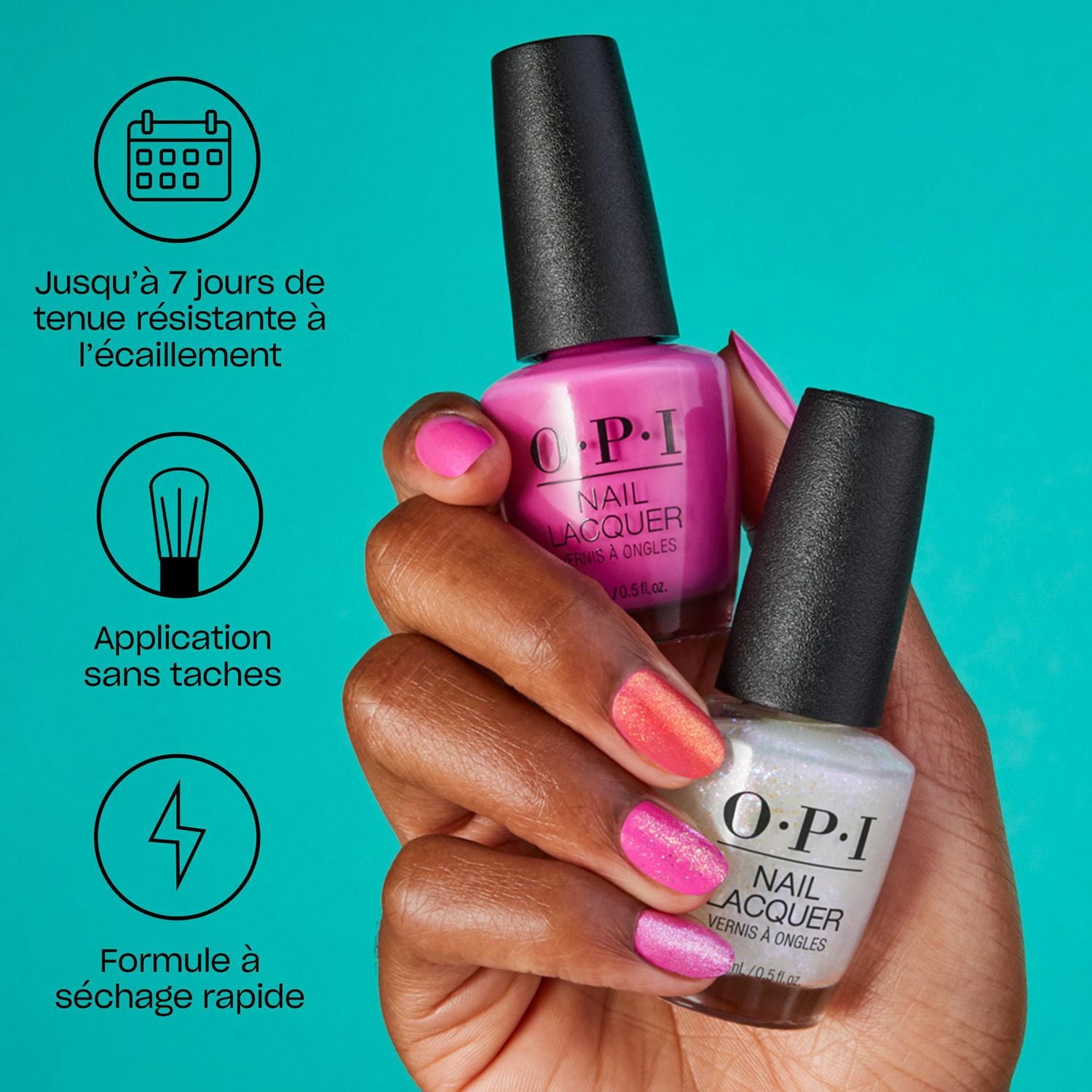 OPI Rapidry All Dry N' Mighty 9ml - Vernis à Ongles à Séchage Rapide | Hair Gallery