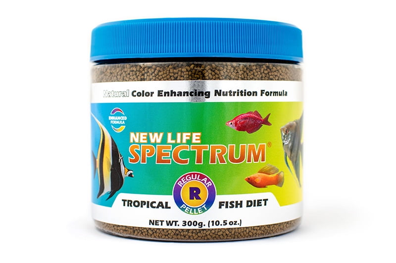 New Life Spectrum Tropical Fish Diet Fish Food Pellets, 300 g