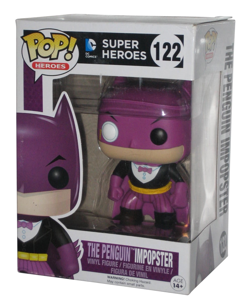 DC Super Heroes Batman Penguin Imposter Funko POP! Vinyl Figure 122 - Walmart.com - Walmart.com