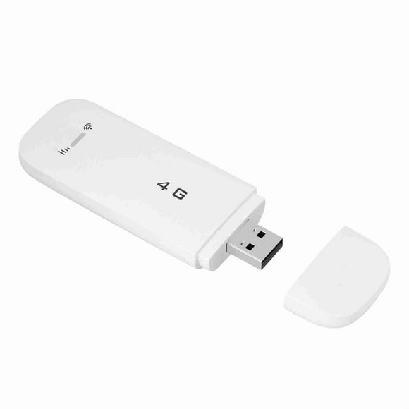 Portable Wire less Wifi Hotspot Router, 4G LTE USB Adapter Modem Stick with Wifi Function Wire less Router Pocket Mobile Hotspot for Office Home Travel