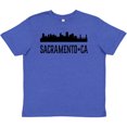 thumbnail image 3 of Inktastic Sacramento California City Skyline Youth T-Shirt, 3 of 5