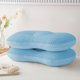 thumbnail image 1 of Almohada cervical de punto, acolchada y resistente al agua, ideal para familias, hoteles, etc., 1 of 6