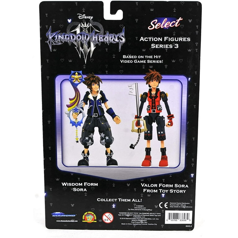Diamond Select Toys, Kingdom Hearts 3 Sora Action Figure, Wisdom