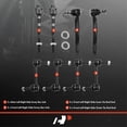thumbnail image 2 of A-Premium 8Pcs Front Rear Suspension Kit Stabilizer Bar Link Tie Rod End Compatible with Ford Edge 2011-2014 Lincoln MKX 2011-2015, 2 of 9
