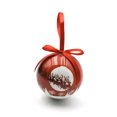 thumbnail image 2 of Decoraciones para árboles de Navidad, bola de Navidad de espuma, pegatinas con patrón de alce de 7,5 CM, bola de memoria pintada, diseño de escena navideña, 2 of 4