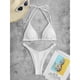 thumbnail image 3 of Traje de baño cómodo y encantador elástico de cintura baja de grano ondulado para el verano, 3 of 5