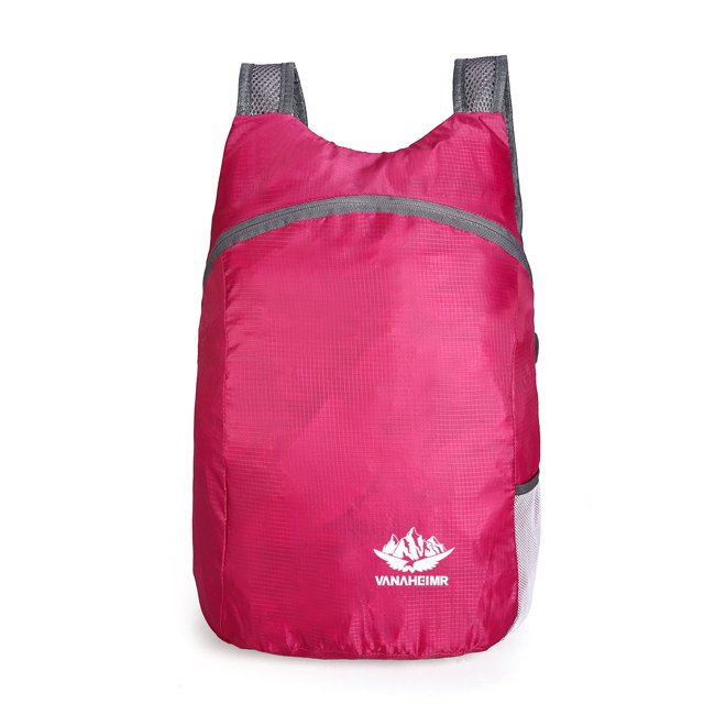 Bolsa plegable Bolsa de almacenamiento portátil ultraligera Bolsa de viaje Mochila impermeable Mochila deportiva para exteriores Bolsa de piel