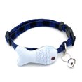 thumbnail image 2 of Collier pour Animal à Carreaux Poisson : Collier Décoratif Ajustable pour Chat, Collier pour Chiot avec Clochette, 2 of 10