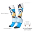 thumbnail image 4 of Johaoi Bluey Pattern Crazy Funny Stocking for Men & Women Colorful Fun Novelty Stockings Gifts for Adults Gag Gifts, 4 of 6