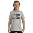 thumbnail image 4 of No More or End Less Positive Fashion Girls Kids T Shirt Tees Teen Brisco Brands M, 4 of 6