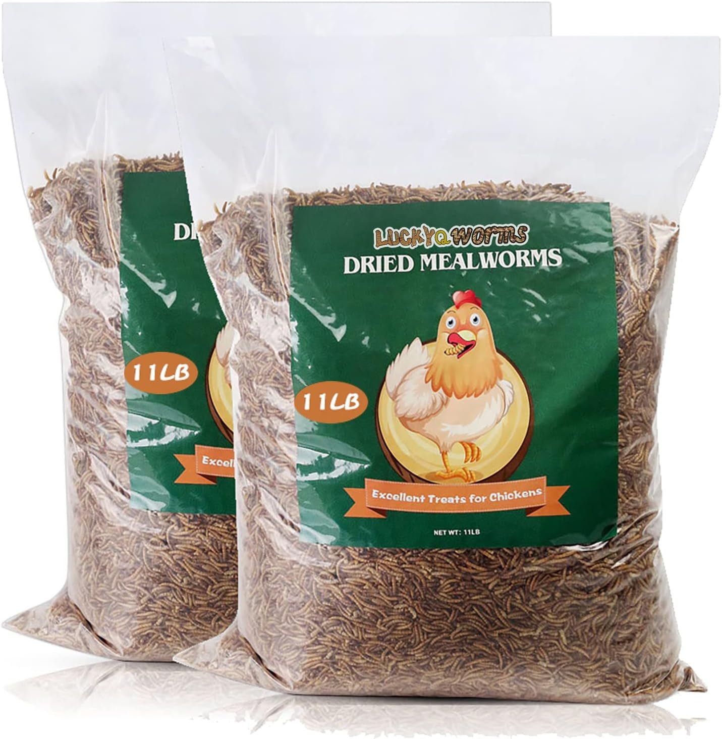 Dried Mealworms, HighProtein Bulk Mealworms 22Lbs, 100 NonGMO