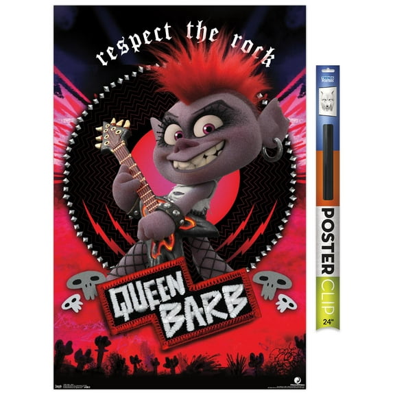 DreamWorks Trolls 2 - Barb Wall Poster, 22.375" x 34"