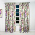 thumbnail image 2 of Designart 'Blossom Pink XLIX' Floral Curtain Panel, 2 of 5