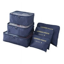 6PCS Storage Bag Set for Clothes Tidy Organizer Suitcase 2