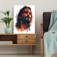 thumbnail image 5 of Qisvanset Framed Canvas Wall Art, 12x16 Inch Minimalist Watercolor Jesus Faith Wall Decor, 5 of 5