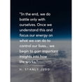 thumbnail image 3 of ArtsyQuotes 15x18 Black Modern Framed Museum Art Print Titled - H. Stanley Judd Quote: Focus and Energy, 3 of 5