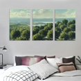 thumbnail image 3 of nygtbtfer 3 Panel Wall Art Modern Artworks for Home Decor Canvas Prints Olive grove landscape in Alentejo Pictures for Living Room Bedroom Decoration, Ready to Hang 12x16x3pcs, 3 of 4