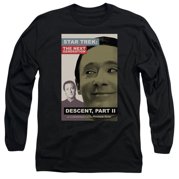 Star Trek - Tng Season 7 Episode 1 - Long Sleeve Shirt - XX-Large