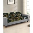 thumbnail image 2 of Forest Deer Sofa Couch Cushion Covers Washable, Removable Stretchable Sectional Couch Covers, Farmhouse Elk River Slipcovers for L & T Shape Sofa Furniture Protector S Size 3 pcs, 2 of 7