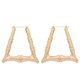 thumbnail image 5 of Minnieouse Pendientes de 2 piezas para mujer, patrón de nudo de bambú, elegancia Vintage occidental, joyería elegante, decoración para mujer, W72820 trapezoidal 2piezas, 5 of 6