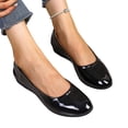 thumbnail image 4 of Willtoo Women's Close Round Toe Low Wedge Comfort Shoes, 4 of 4