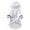 White, variant on Cozy Hotel Pajama Bathrobe Gown for Dogs and Cats Soft Absorbent Towel Wearable Pet Garment After Bath