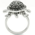 thumbnail image 4 of Rhodium Brass Ring with Top Grade Crystal in Multi Color for Women Style 0W285, 4 of 5