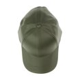 thumbnail image 4 of NYfashion101 Unisex Adjustable PU Leather Precurved Bill Baseball Cap Hat - CC Olive, 4 of 4