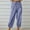 01Blue, variant on pbnbp Capris for Women Casual Summer Drawstring High Elastic Waist Cotton Linen Capri Pants Plus Size Womens Capris with Pockets