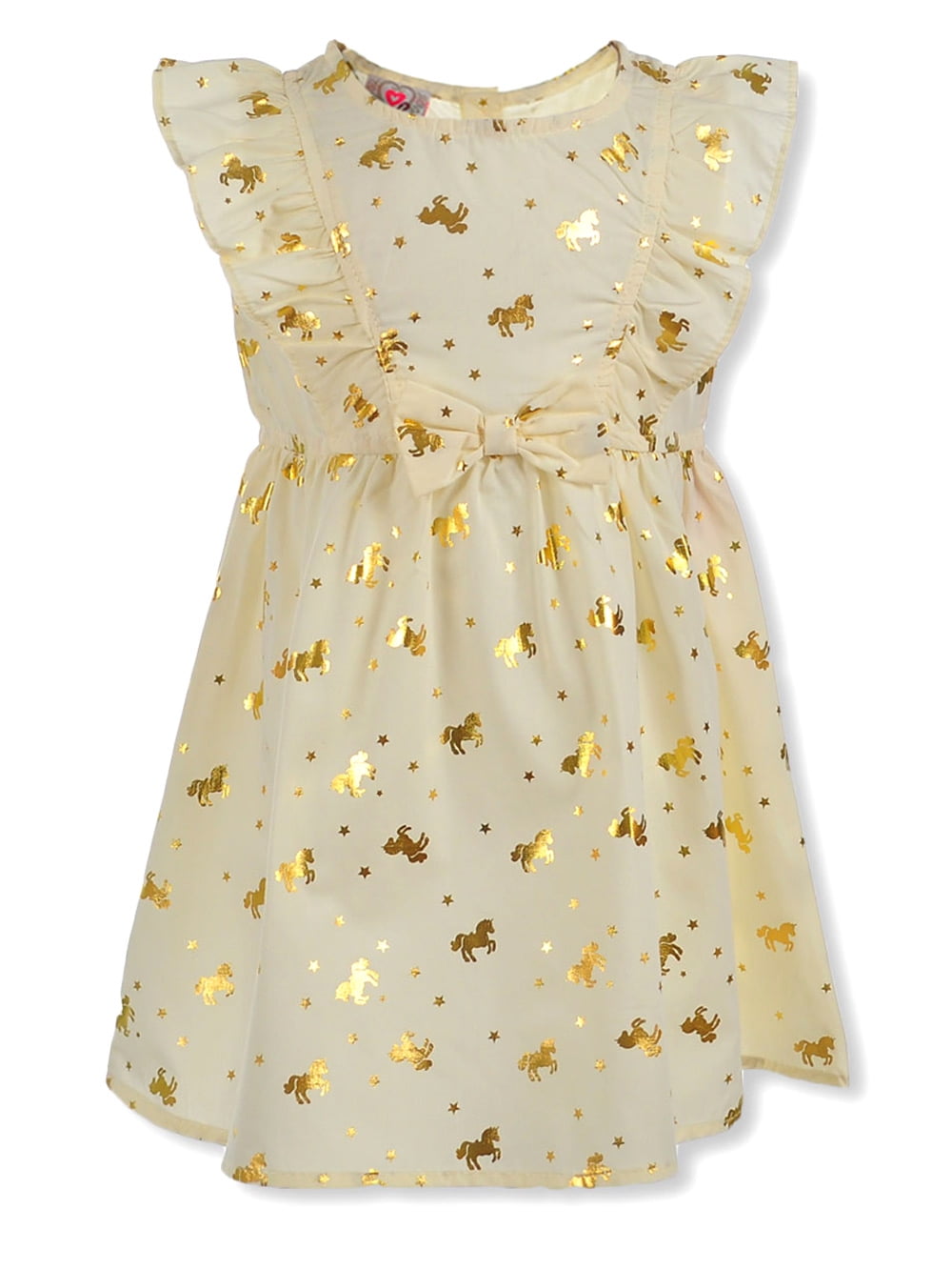 girls horse print dress