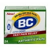 Bc Aspirin Fast Pain Relief Arthritis Strength Powder - 24 Ea