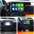 8+256GB 8Core Radio for Toyota Hilux 20152020(Left Hand) Stereo Dash