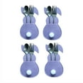 thumbnail image 4 of Oubit Rabbit Flatware Holder,16Pcs Easter Bunny Cutlery Easter Bunny Cutlery Bags Tableware Utensil Storage Bags Maximized Efficiency, 4 of 9