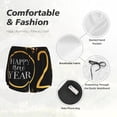 thumbnail image 4 of Gukieu 2025 New Year New Print Women's Sports Shorts with Drawstring Elastic Waistband for Running, Yoga, Fitness-XX-Large, 4 of 7