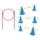 thumbnail image 3 of de conos de obstáculos,Hurdle Cones Course escalera de agilidad para deportes al aire libre,entrenamiento conjunto salto velocidad perros ,conos de ejercicio equipo para Yuyangstore  Curso de conos de obstáculos, 3 of 8